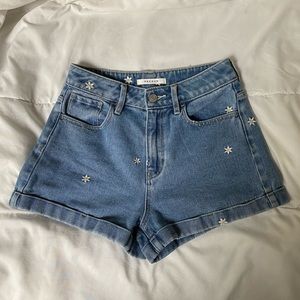 Pacsun Denim Mom Shorts